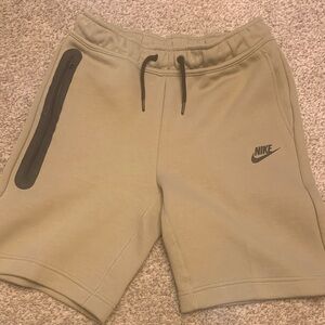 Nike Kids Beige Athletic Shorts